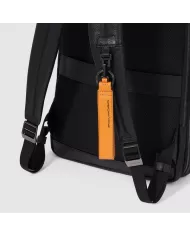 Piquadro Zaino in pelle porta pc "Modus special" Blu