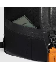 Piquadro Zaino in pelle porta pc "Modus special" Blu