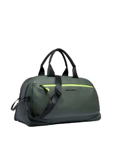 Piquadro Borsone gommato anti pioggia Corner Verde