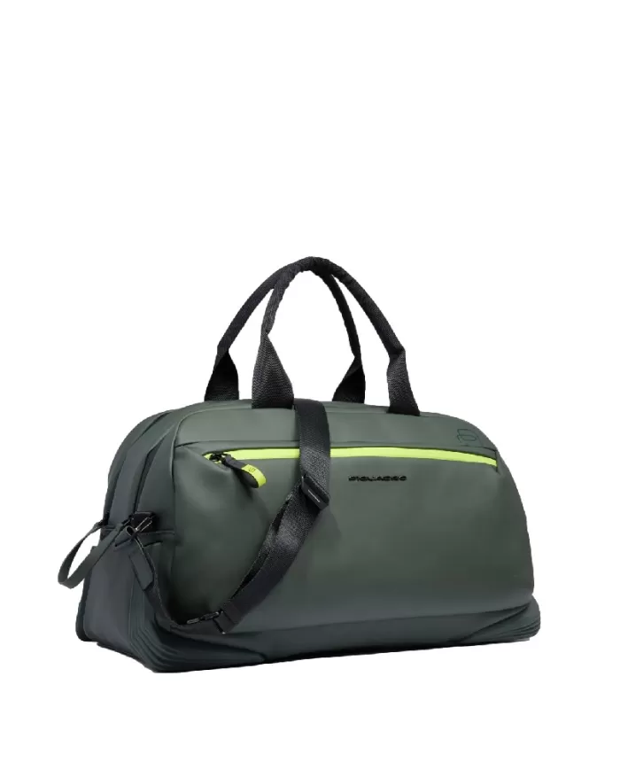 Piquadro Borsone gommato anti pioggia Corner Verde