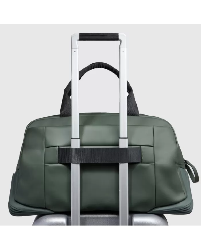 Piquadro Borsone gommato anti pioggia Corner Verde