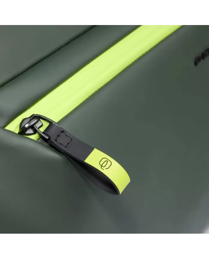 Piquadro Borsone gommato anti pioggia Corner Verde