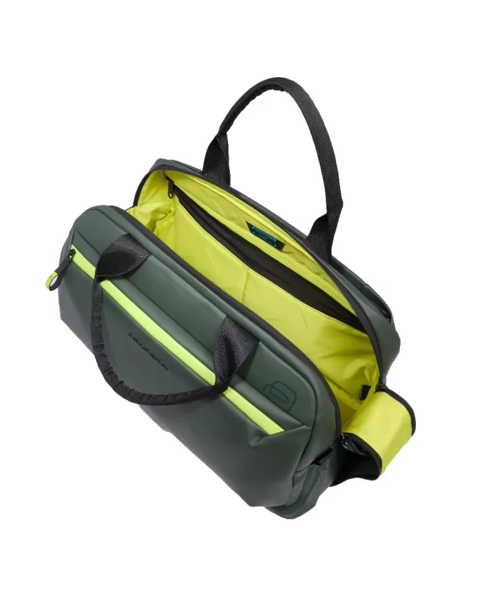 Piquadro Borsone gommato anti pioggia Corner Verde