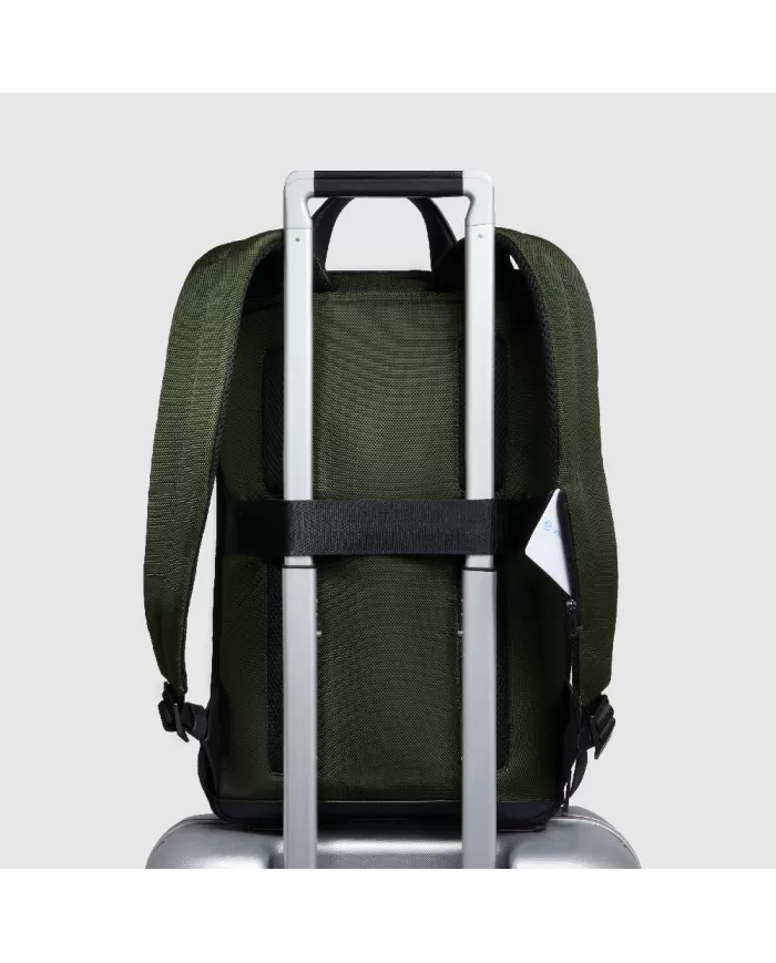 Piquadro Zaino sottile porta pc 15,6" Brief 2 Verde