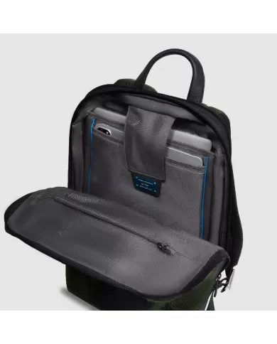 Piquadro Zaino sottile porta pc 15,6" Brief 2 Verde