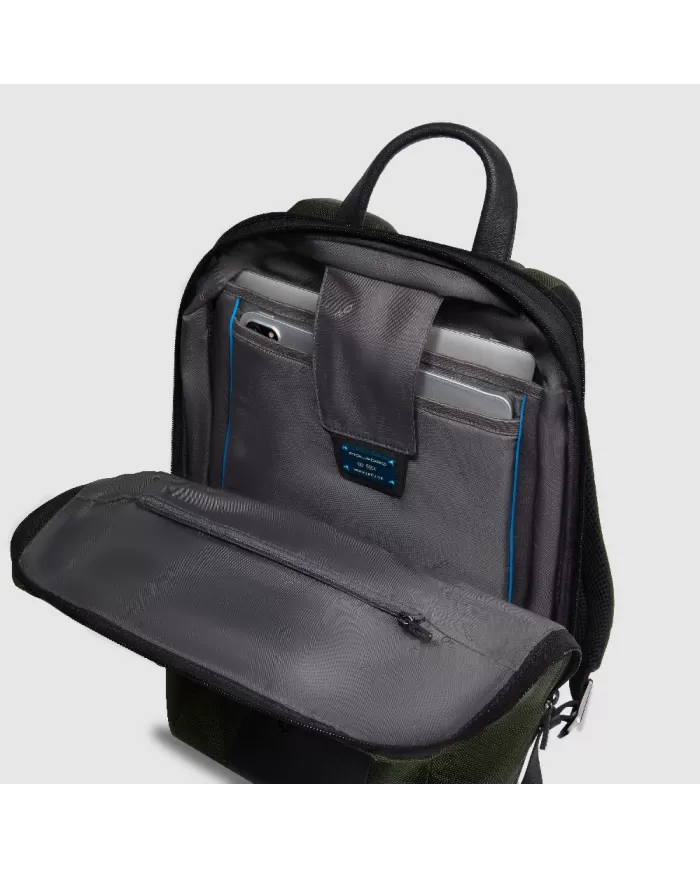 Piquadro Zaino sottile porta pc 15,6" Brief 2 Verde