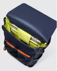 Piquadro Zaino impermeabile per pc 14 Corner Blu