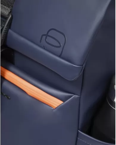 Piquadro Zaino impermeabile per pc 14 Corner Blu