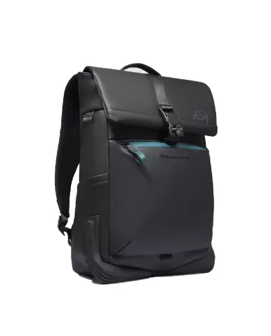 Piquadro Zaino impermeabile per pc 14 Corner Nero