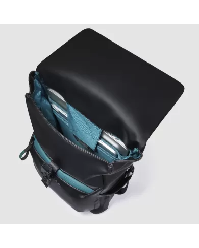 Piquadro Zaino impermeabile per pc 14 Corner Nero