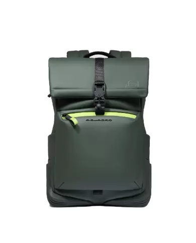 Piquadro Zaino impermeabile per pc 14 Corner Verde
