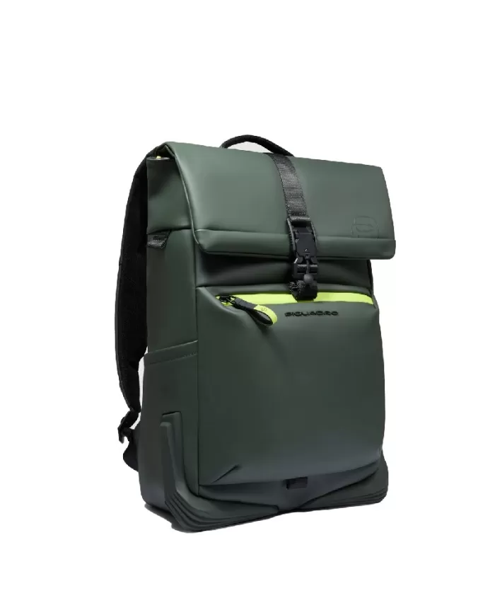 Piquadro Zaino impermeabile per pc 14 Corner Verde