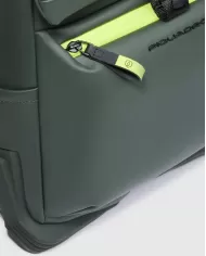 Piquadro Zaino impermeabile per pc 14 Corner Verde