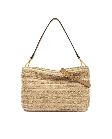 Gianni Chiarini Borsa Brenda in paglia Cuoio