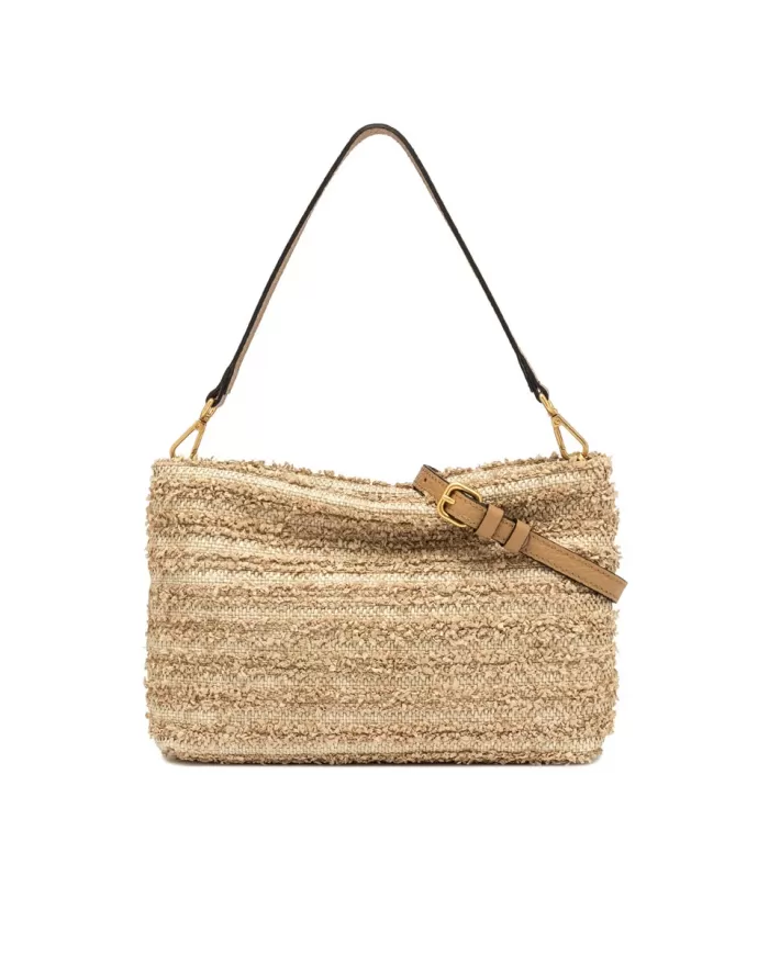 Gianni Chiarini Borsa Brenda in paglia Cuoio