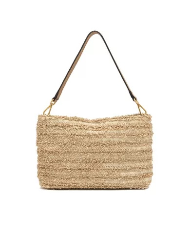 Gianni Chiarini Borsa Brenda in paglia Cuoio