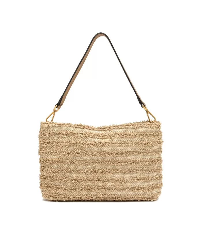 Gianni Chiarini Borsa Brenda in paglia Cuoio