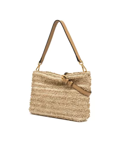 Gianni Chiarini Borsa Brenda in paglia Cuoio