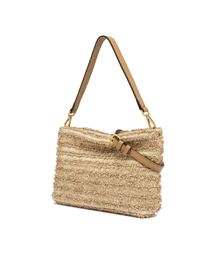 Gianni Chiarini Borsa Brenda in paglia Cuoio