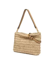 Gianni Chiarini Borsa Brenda in paglia Cuoio