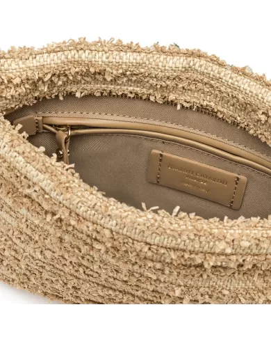 Gianni Chiarini Borsa Brenda in paglia Cuoio