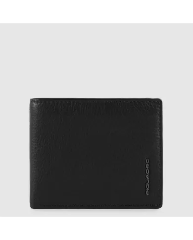 Piquadro Portafoglio uomo in pelle Modus special Nero