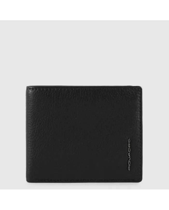 Piquadro Portafoglio uomo in pelle Modus special Nero