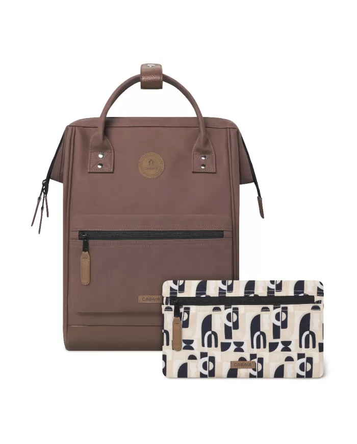 CABAIA Zaino Medio Carcassonne Marrone