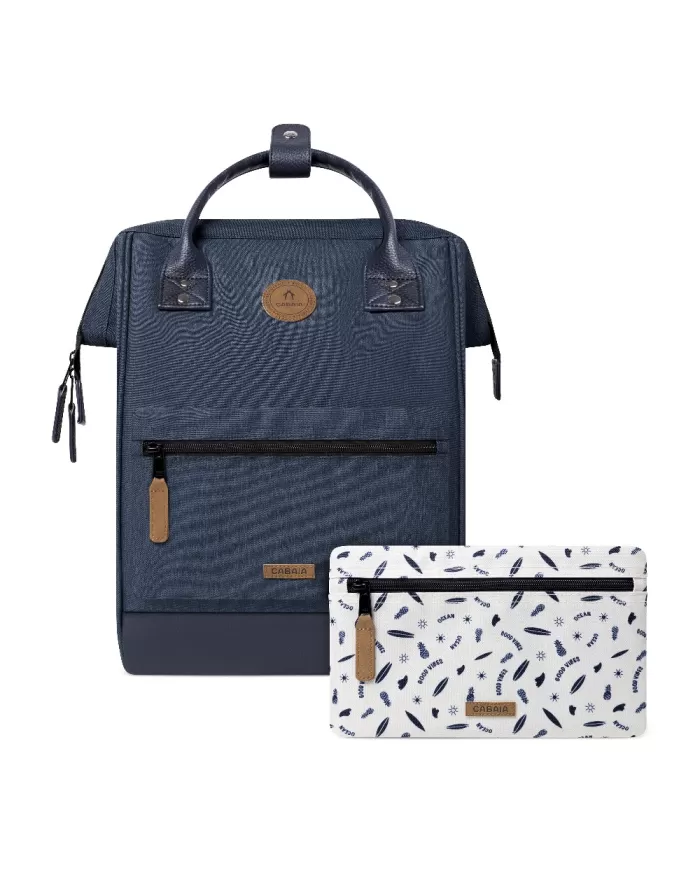 CABAIA Zaino Medio Port Antonio Blu