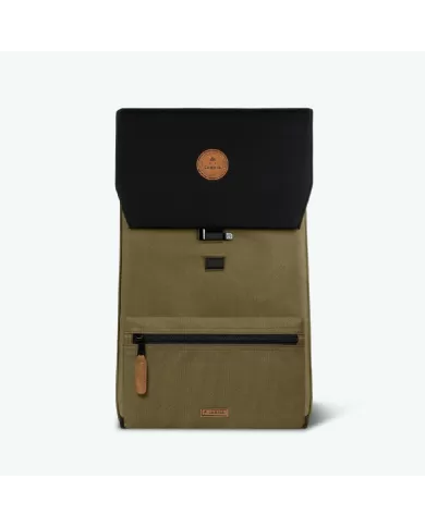 CABAIA Zaino City Deva Verde/Nero