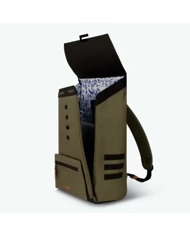 CABAIA Zaino City Deva Verde/Nero