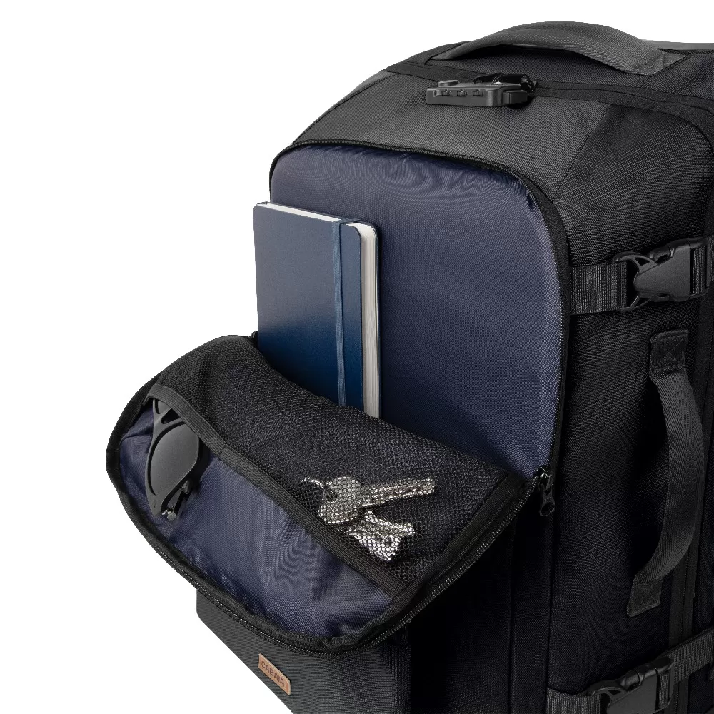 CABAIA Trolley zaino porta pc Berlin Nero - Picture 5 of 9