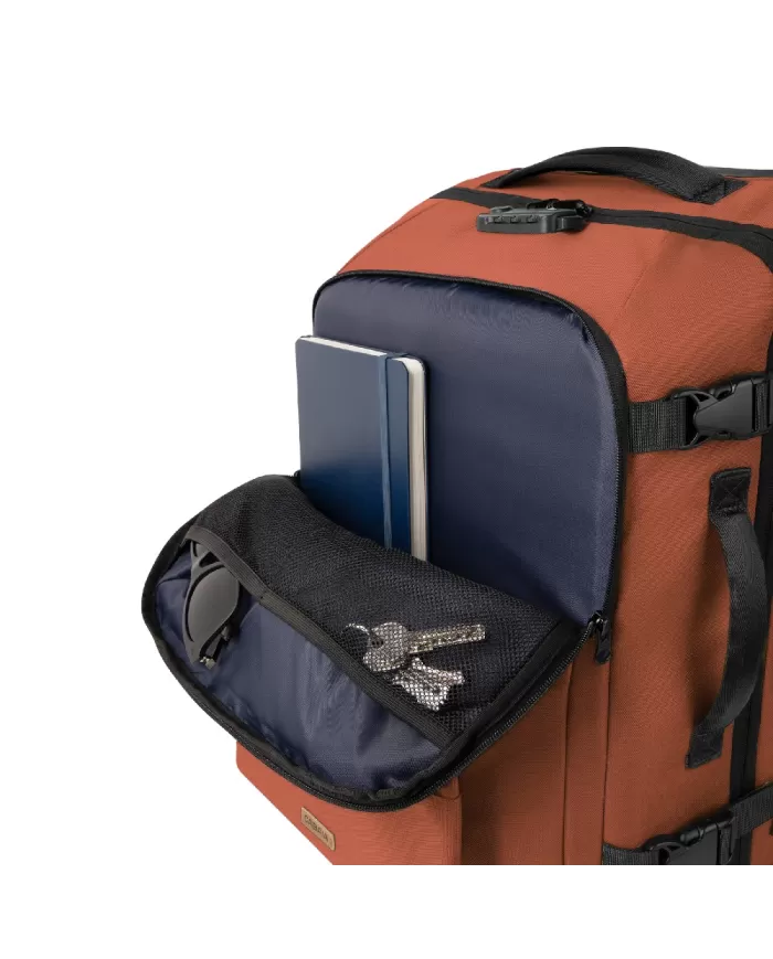 CABAIA Trolley zaino porta pc Kaikoura Arancio