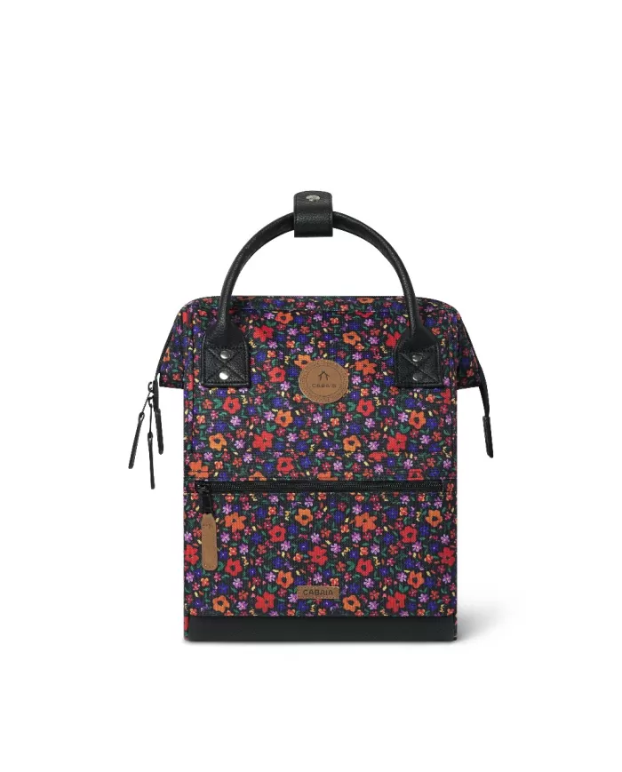 CABAIA Zaino Piccolo Maupiti Nero/Multicolor