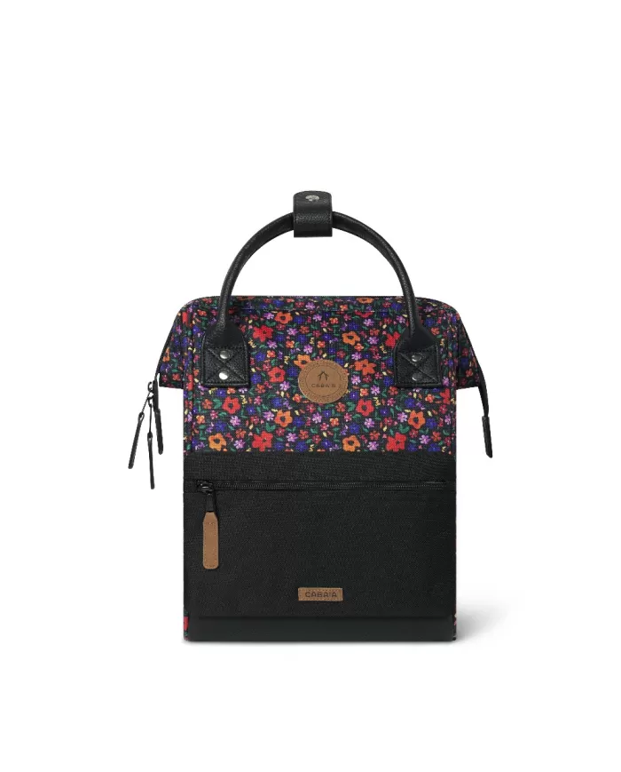 CABAIA Zaino Piccolo Maupiti Nero/Multicolor