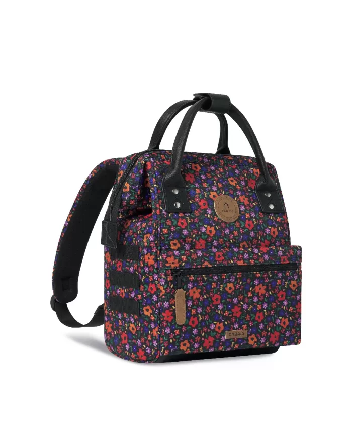 CABAIA Zaino Piccolo Maupiti Nero/Multicolor