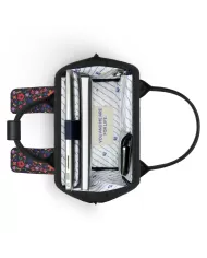 CABAIA Zaino Piccolo Maupiti Nero/Multicolor