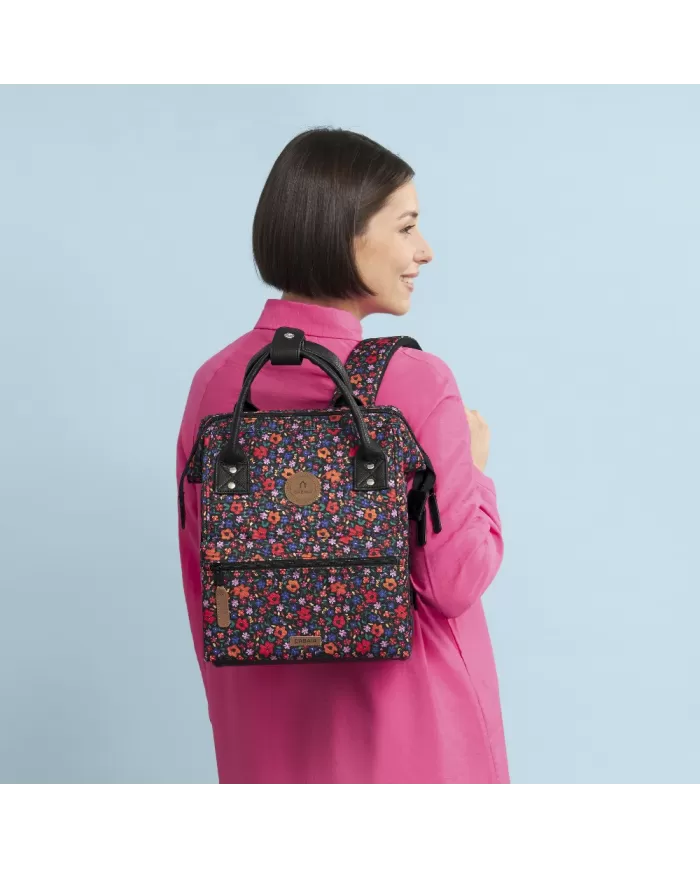 CABAIA Zaino Piccolo Maupiti Nero/Multicolor