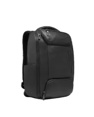 Piquadro Zaino in pelle con porta pc 14" Cronus Nero