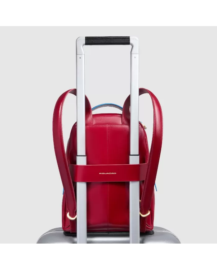 Piquadro Zainetto donna Blue Square Rosso