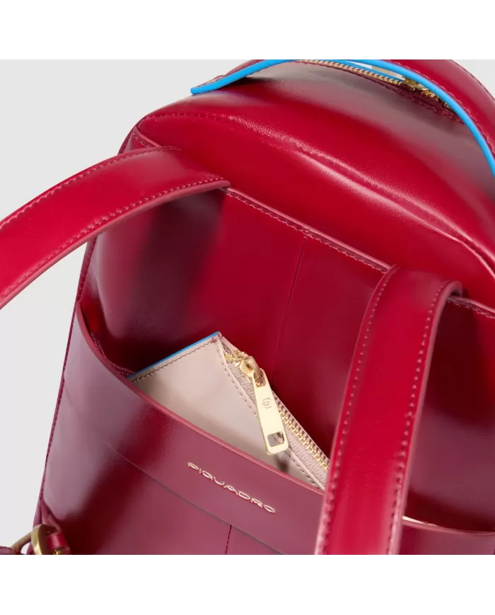 Piquadro Zainetto donna Blue Square Rosso