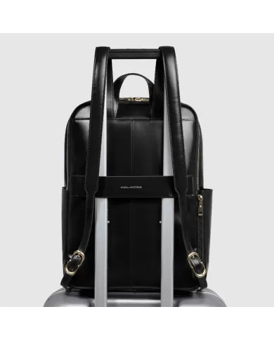 Piquadro Zaino donna porta pc 14" Blue Square Nero