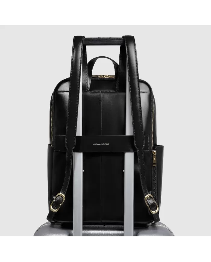 Piquadro Zaino donna porta pc 14" Blue Square Nero