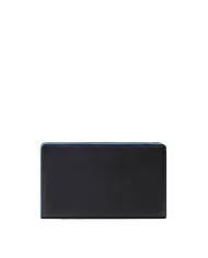 Piquadro Portafoglio medio Blue square Nero