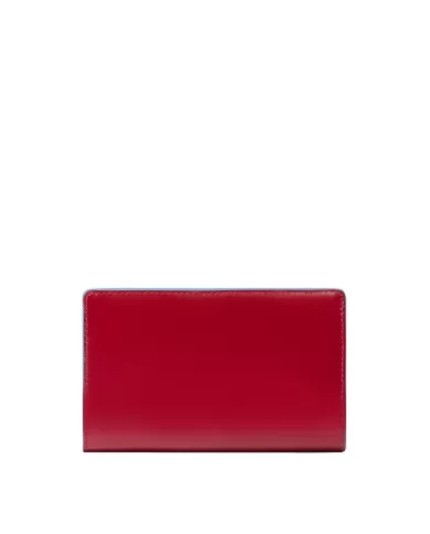 Piquadro Portafoglio medio Blue square Rosso