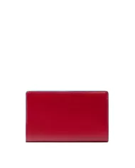 Piquadro Portafoglio medio Blue square Rosso