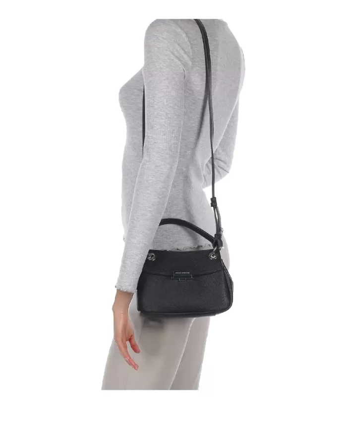 Armani Exchange Borsa bandoliera piccola Nero