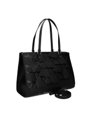 Armani Exchange Borsa grande logata Nero