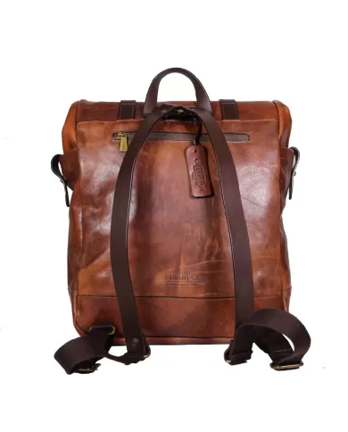 CHIARUGI Zaino cuoio vintage porta pc 13 Marrone CHIARUGI Zaino cuoio vintage porta pc 13 Marrone