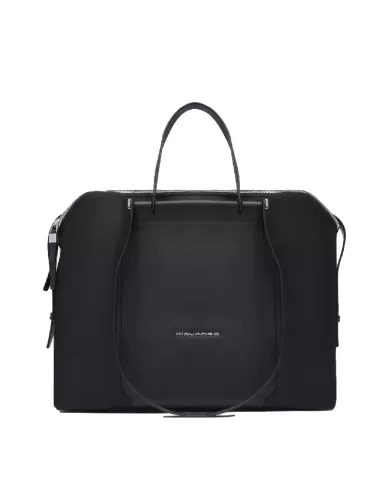 Piquadro Shopping bag in pelle Lyra Nero
